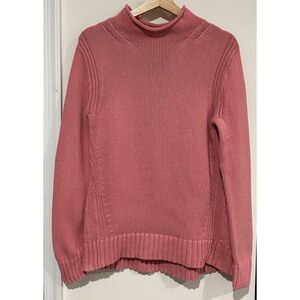 Vintage J.Crew Roll Neck Cotton Sweater Fishermancore